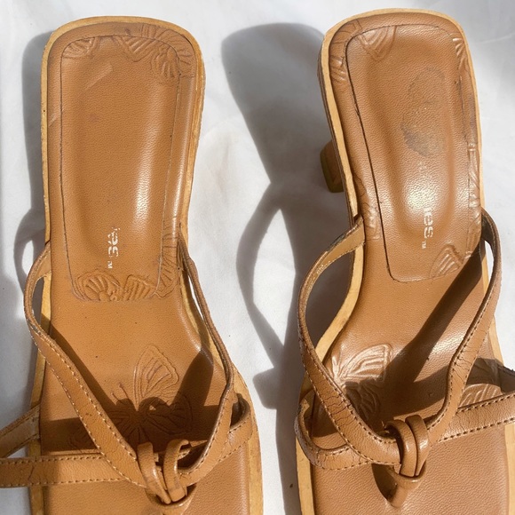 Y2K no boundaries Shayla Chunky Sandal Heels 6 - Picture 4 of 7